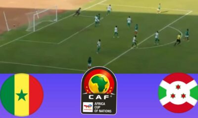 Senegal Vs Burundi Afcon Qualifier Match