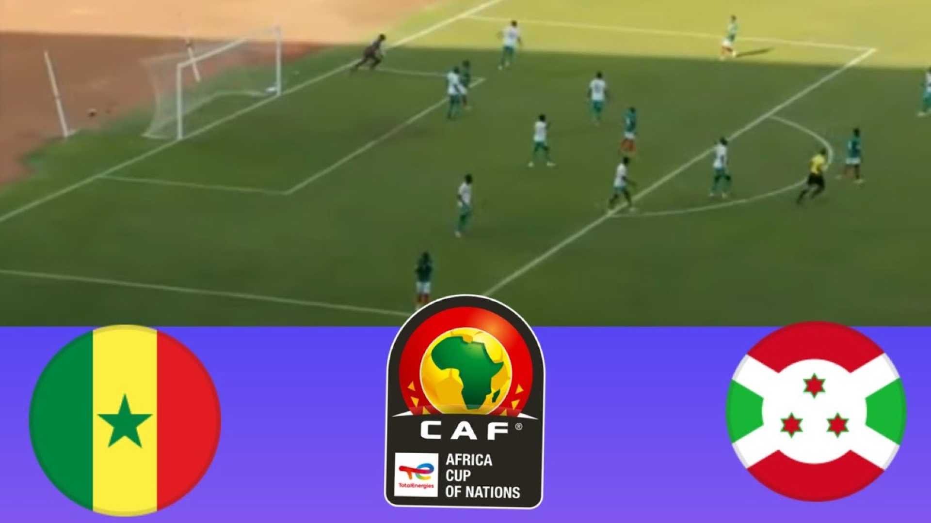 Senegal Vs Burundi Afcon Qualifier Match