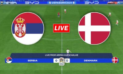 Serbia Vs Denmark Uefa Nations League Match