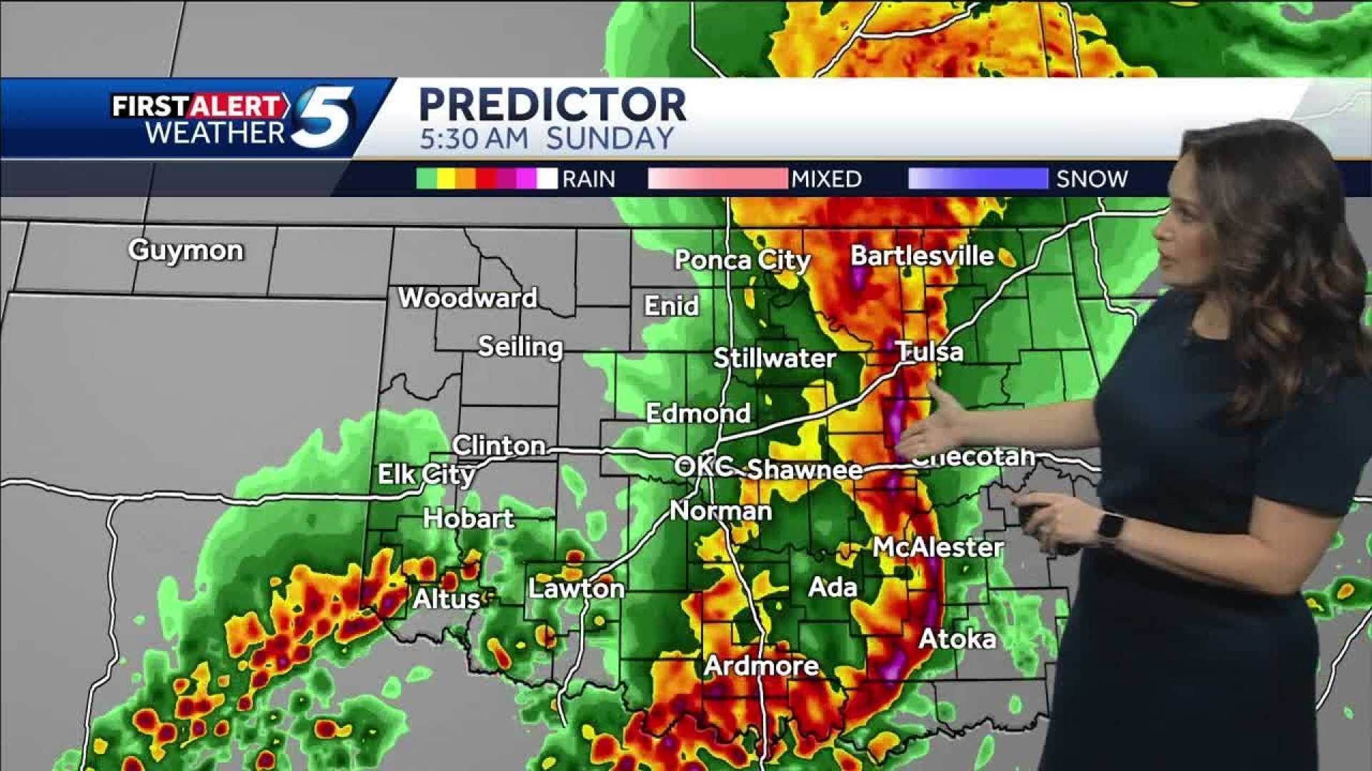 Severe Storms In Oklahoma November 2024