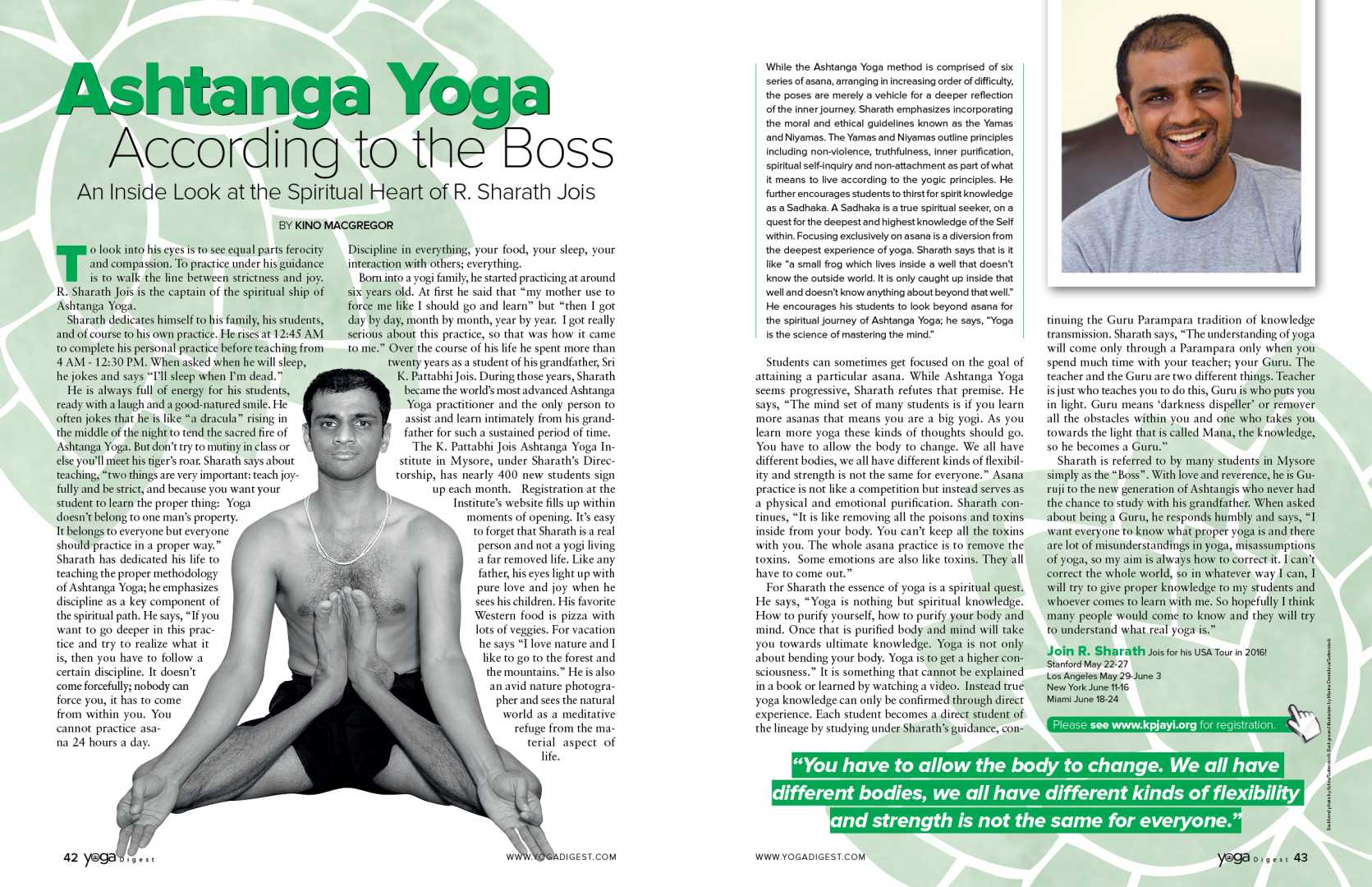 Sharath Jois Ashtanga Yoga