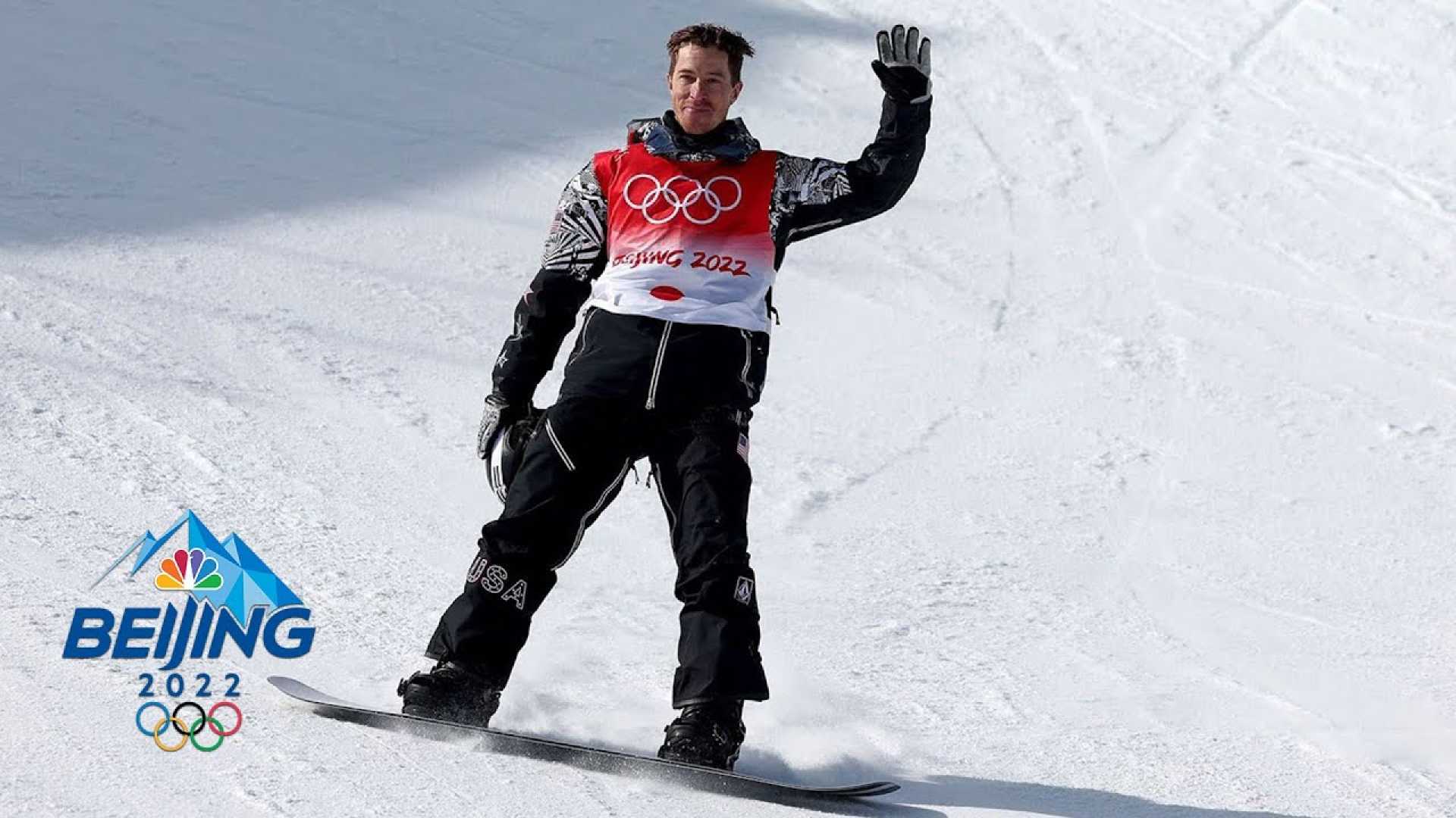 Shaun White Halfpipe Snowboarding League Nbc