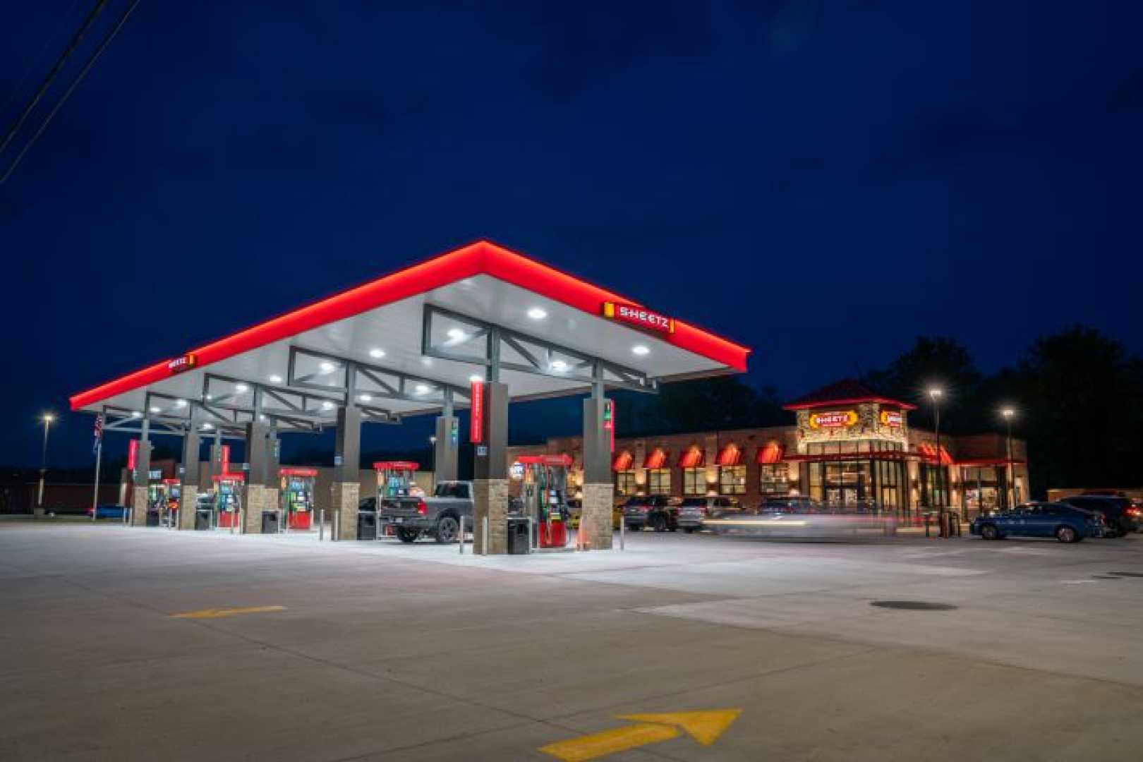 Sheetz Travel Center Truck Parking