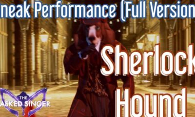 Sherlock Hound Masked Singer Performance