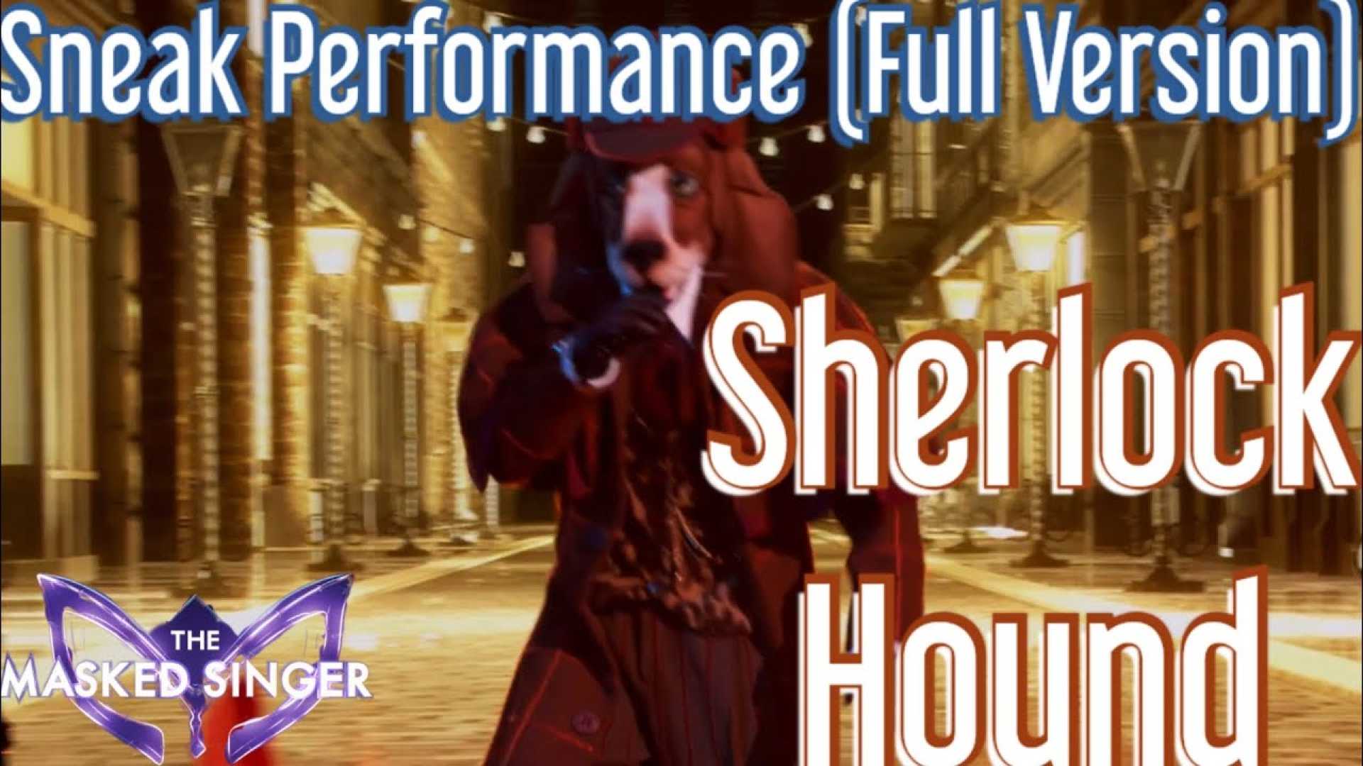 Sherlock Hound Masked Singer Performance