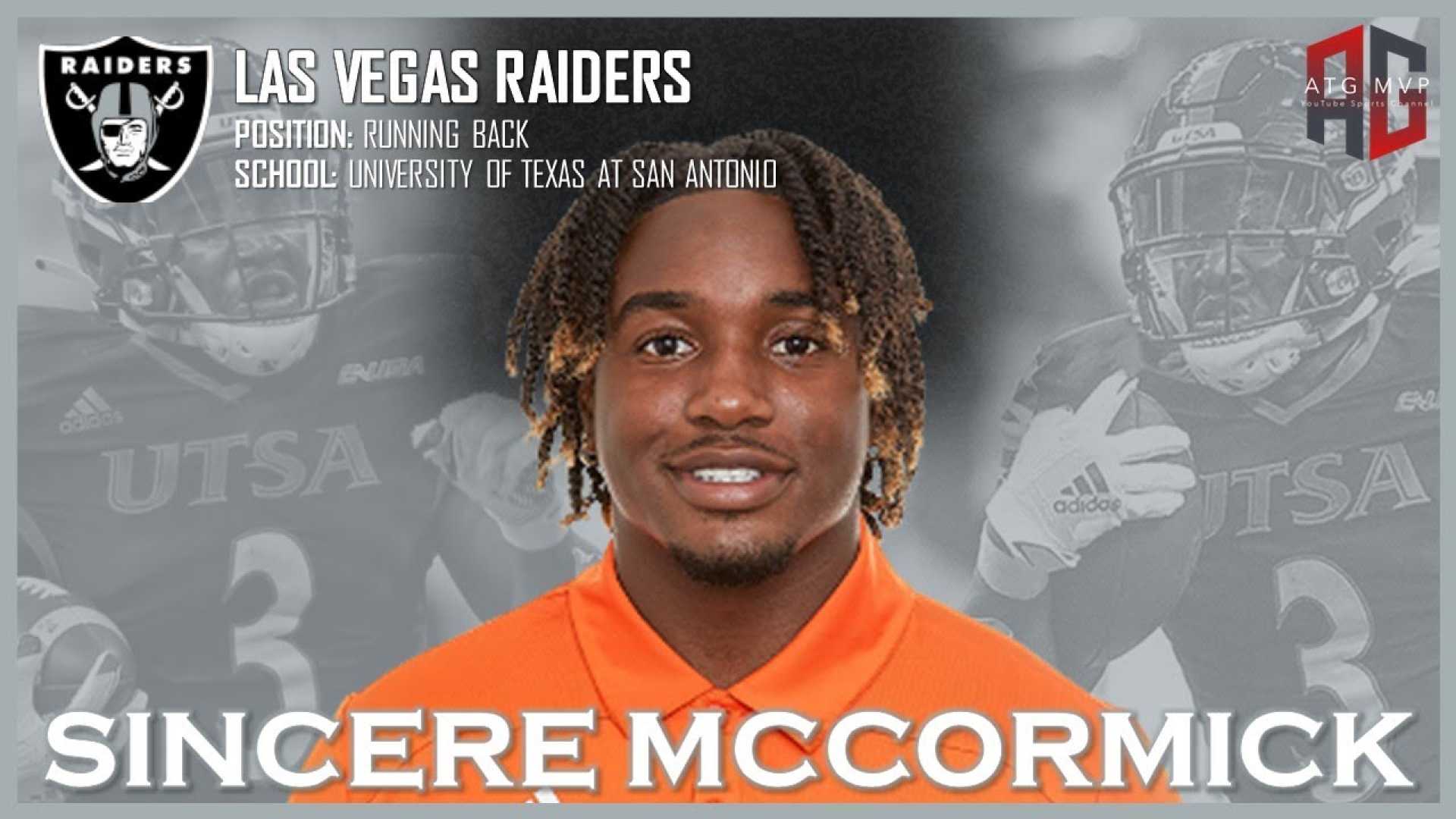 Sincere Mccormick Las Vegas Raiders