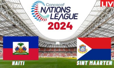 Sint Maarten Vs Haiti Football Match