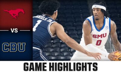 Smu Mustangs Vs Cal Baptist Basketball Game Highlights