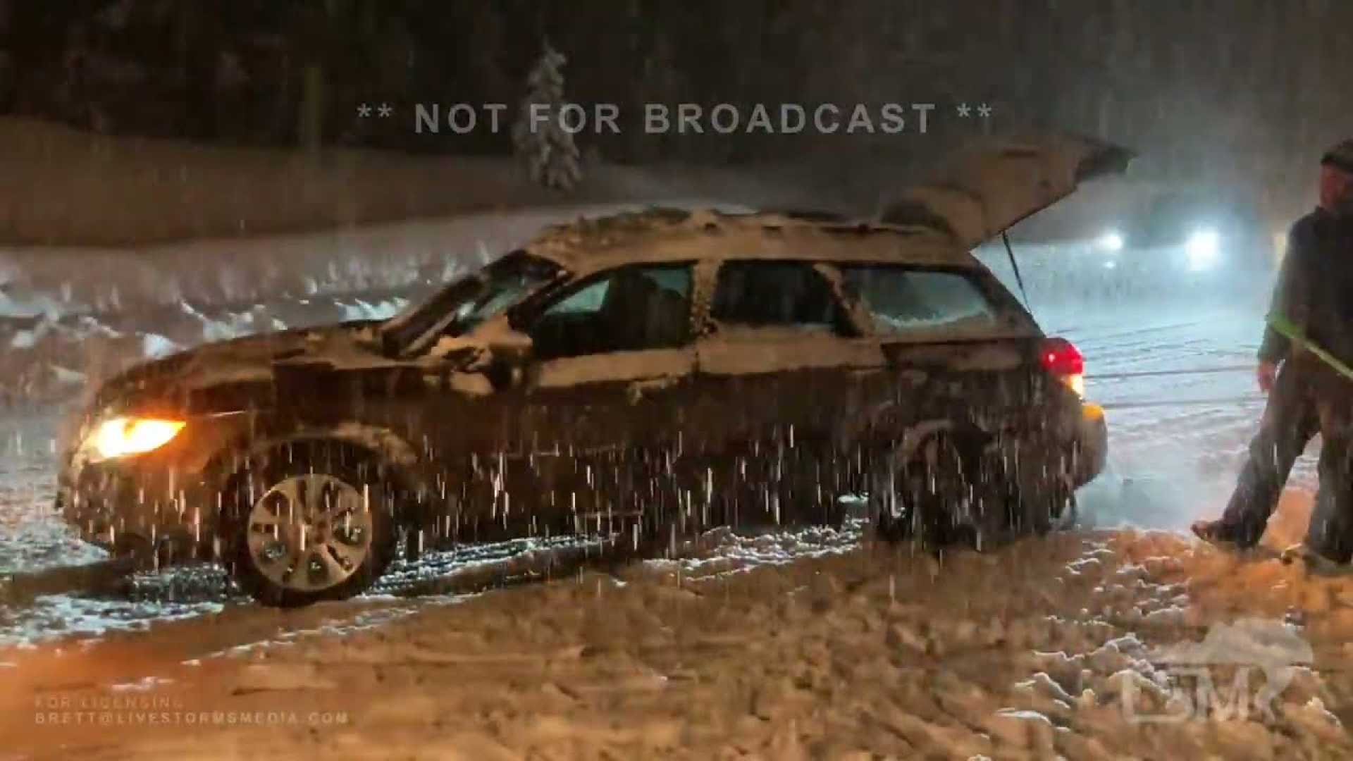 Snoqualmie Pass Snowstorm 2024