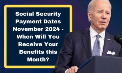 Social Security Payment Schedule November 2024