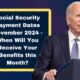 Social Security Payment Schedule November 2024