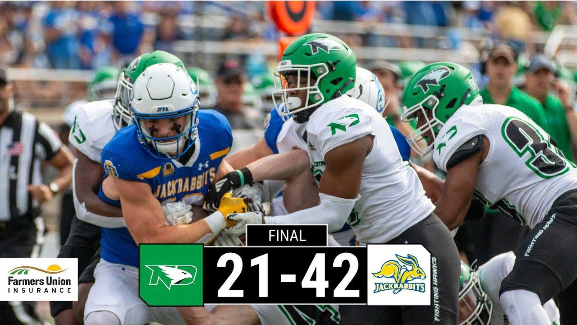 South Dakota State Jackrabbits Vs North Dakota Fighting Hawks Football Game