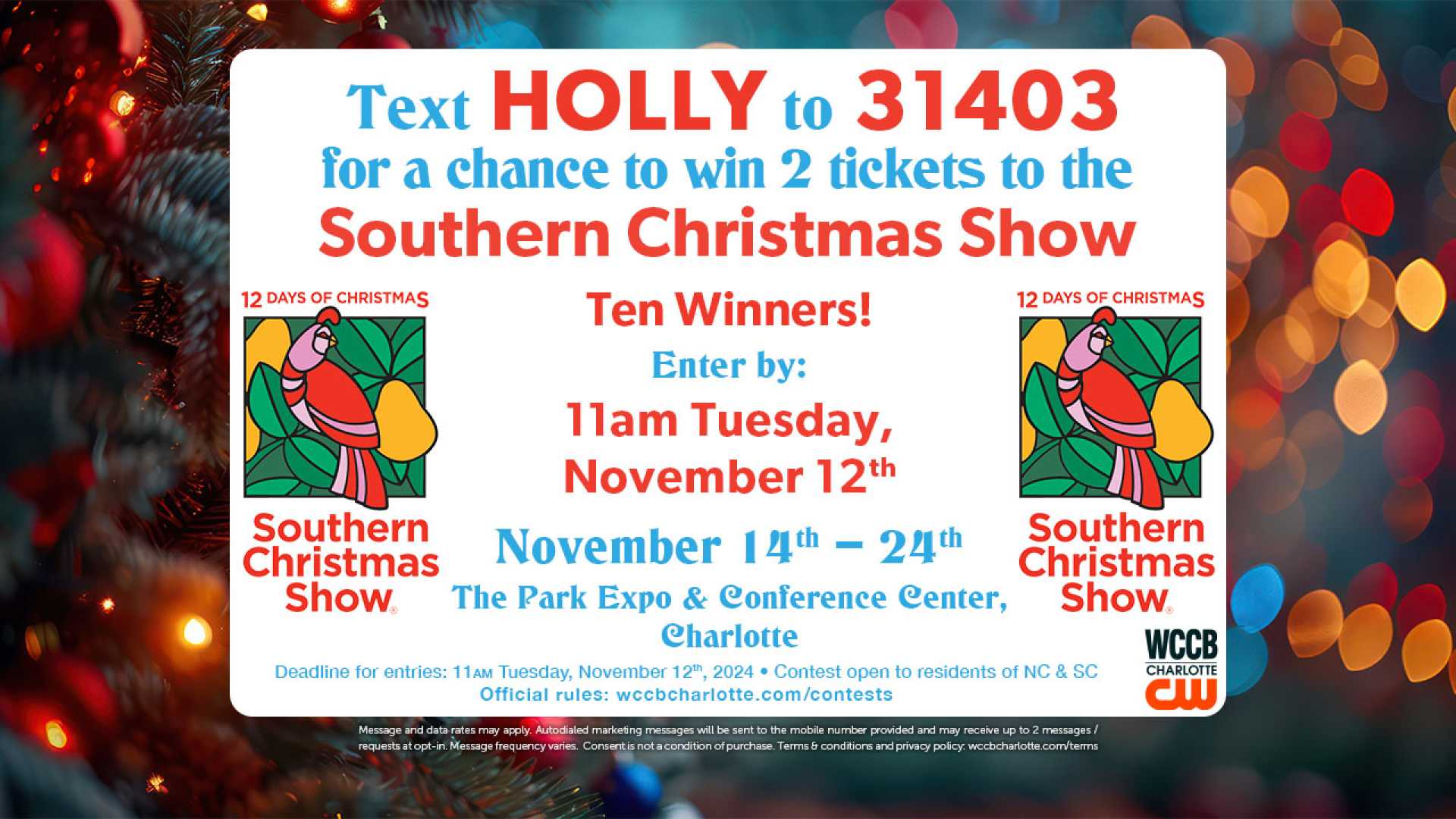 Southern Christmas Show Charlotte Nc 2024