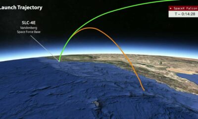 Spacex Falcon 9 Launch From Vandenberg Space Force Base