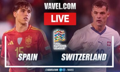 Spain Vs Switzerland Uefa Nations League Match