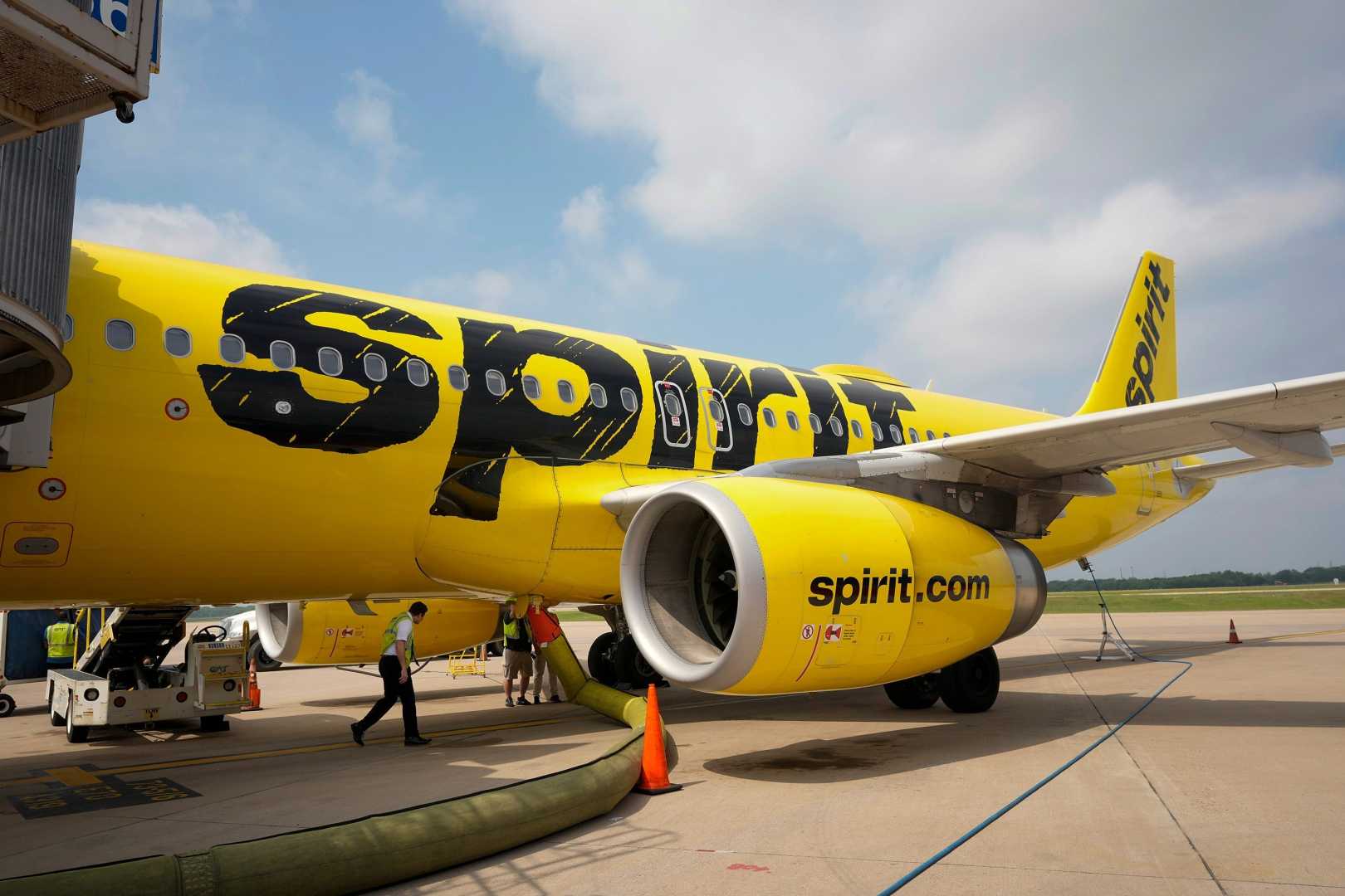 Spirit Airlines Plane Damaged By Gunfire Dominican Republic