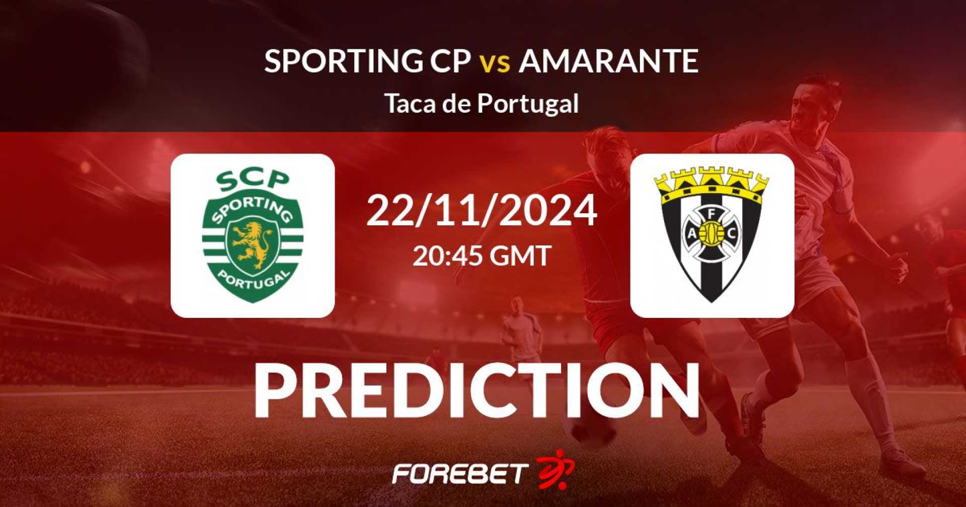 Sporting Cp Vs Amarante Fc Taca De Portugal Match