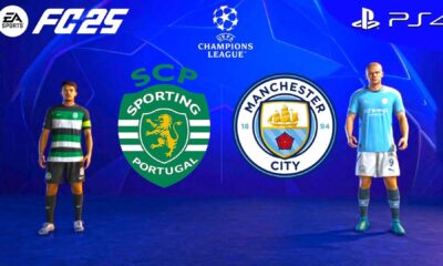 Sporting Lisbon Vs Manchester City Uefa Champions League