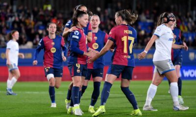 St. Pölten Vs Barcelona Women's Football Match