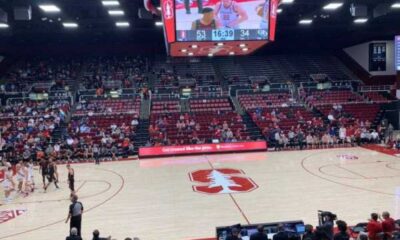 Stanford Vs Denver Basketball Game Maples Pavilion