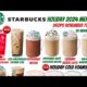 Starbucks 2024 Holiday Menu Drinks And Treats