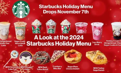 Starbucks 2024 Holiday Menu Items