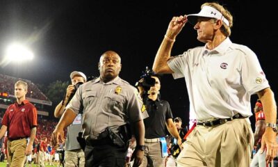 Steve Spurrier Coaching South Carolina Gamecocks