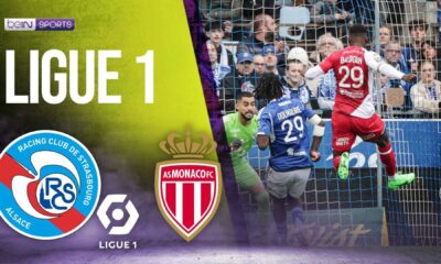 Strasbourg Vs Monaco Ligue 1 Match Highlights