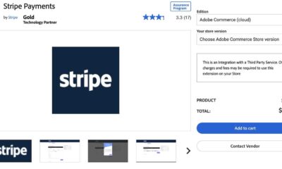 Stripe Adobe Commerce Connector