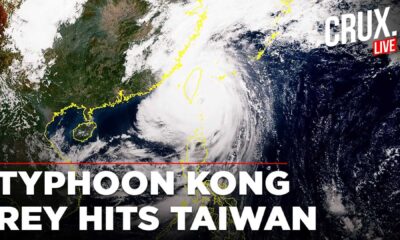 Super Typhoon Kong Rey Landfall Taiwan