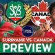 Suriname Vs Canada Concacaf Nations League