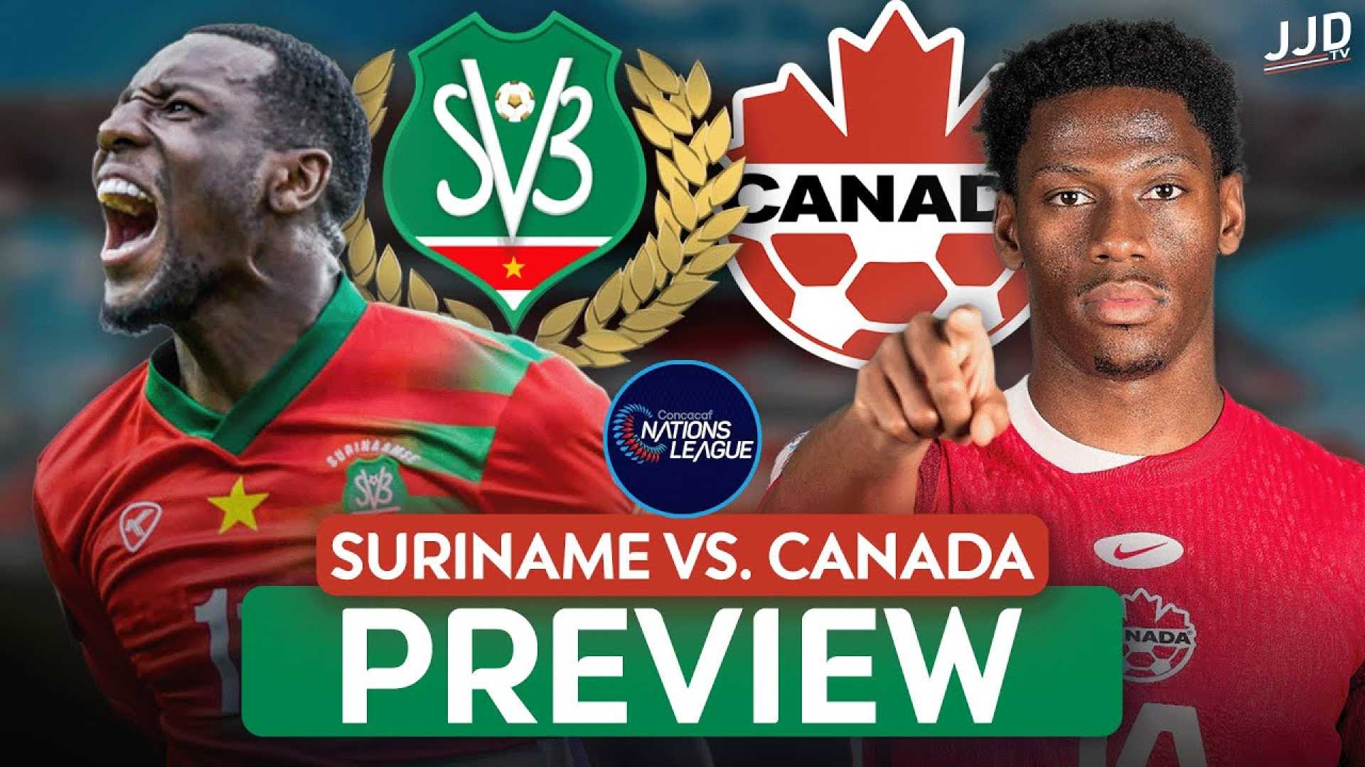 Suriname Vs Canada Concacaf Nations League