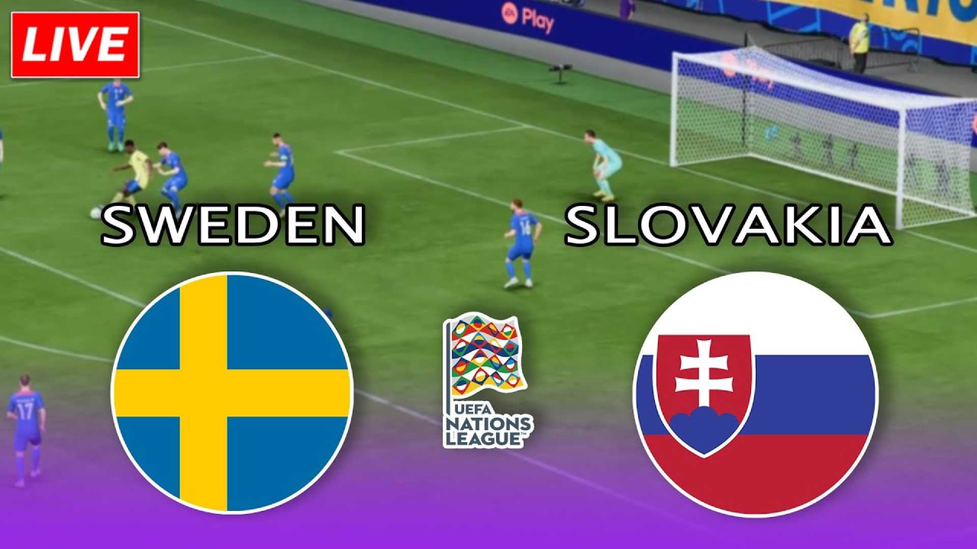 Sweden Vs Slovakia Uefa Nations League Match