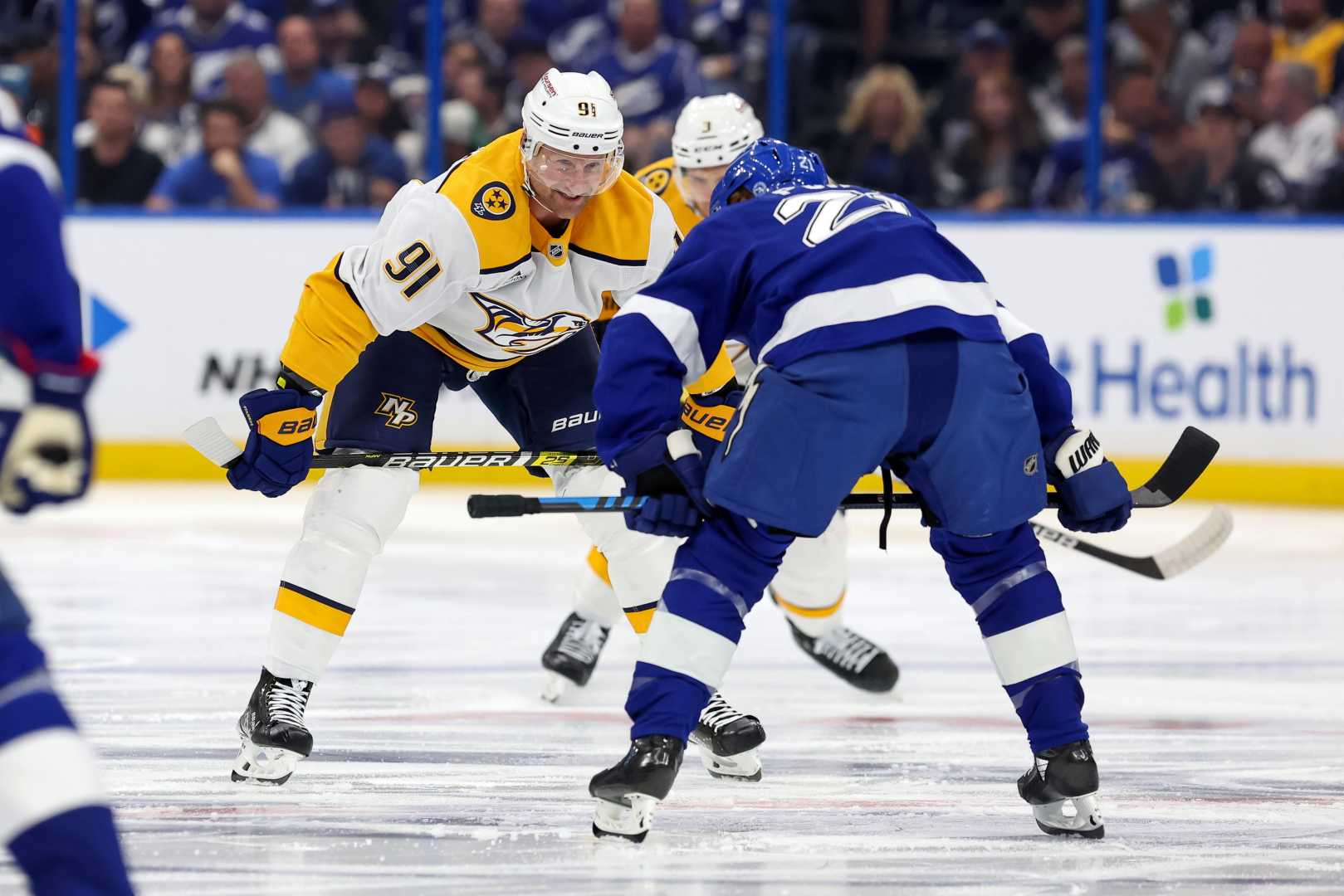 Tampa Bay Lightning Vs Nashville Predators Hockey Game