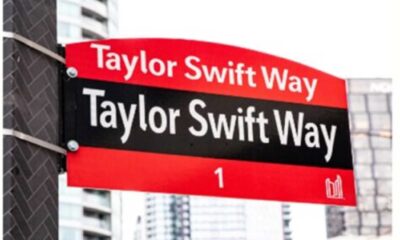 Taylor Swift Way Street Sign Toronto