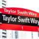 Taylor Swift Way Street Sign Toronto