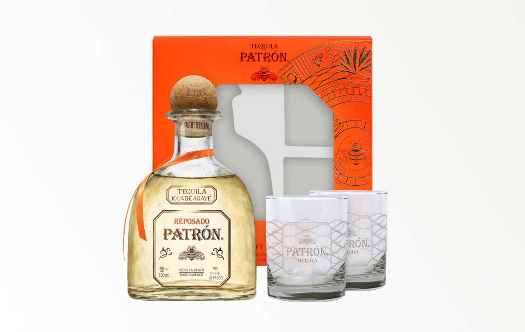 Tequila Reposado Bottle And Glass