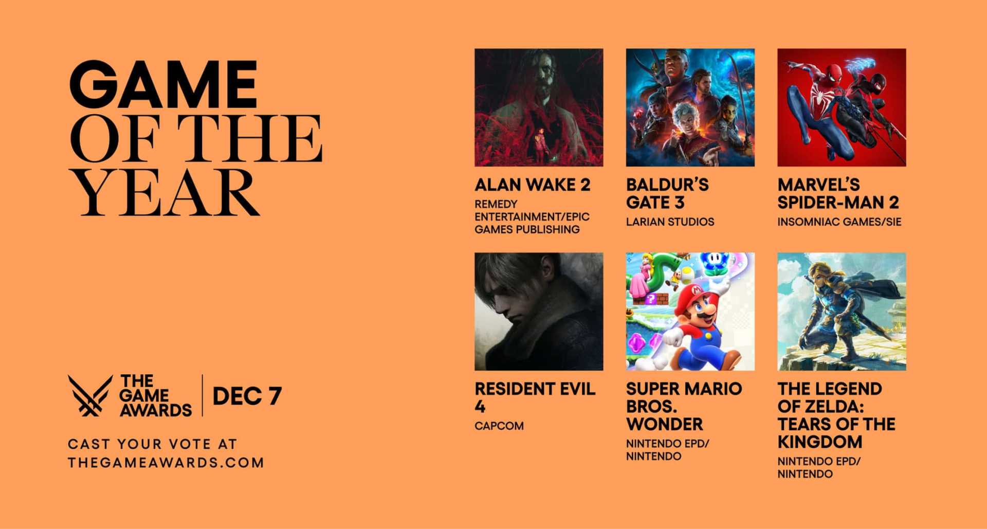 The Game Awards 2024 Nominees And Streaming Platforms