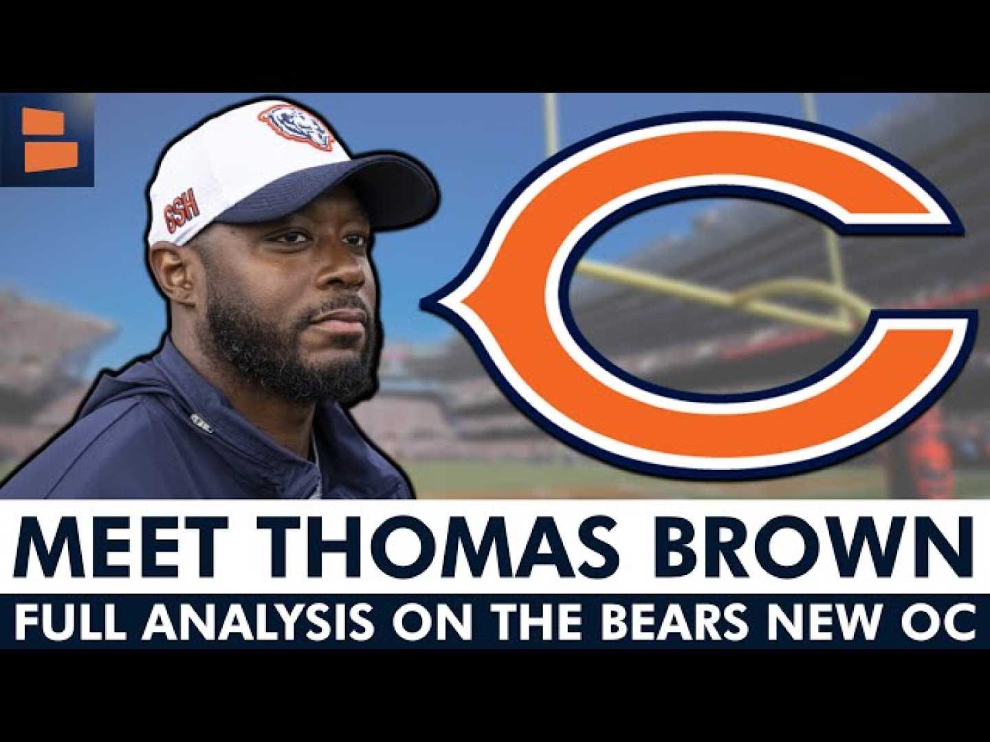 Thomas Brown Chicago Bears Interim Head Coach