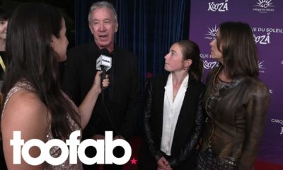 Tim Allen And Jane Hajduk At Cirque Du Soleil Kooza Red Carpet Premiere