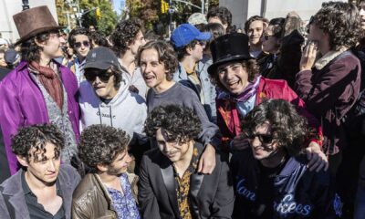 Timothée Chalamet Look Alike Contest Washington Square Park