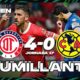 Toluca Vs Club América Soccer Match