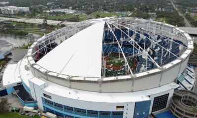 Tropicana Field Damage After Hurricane Milton