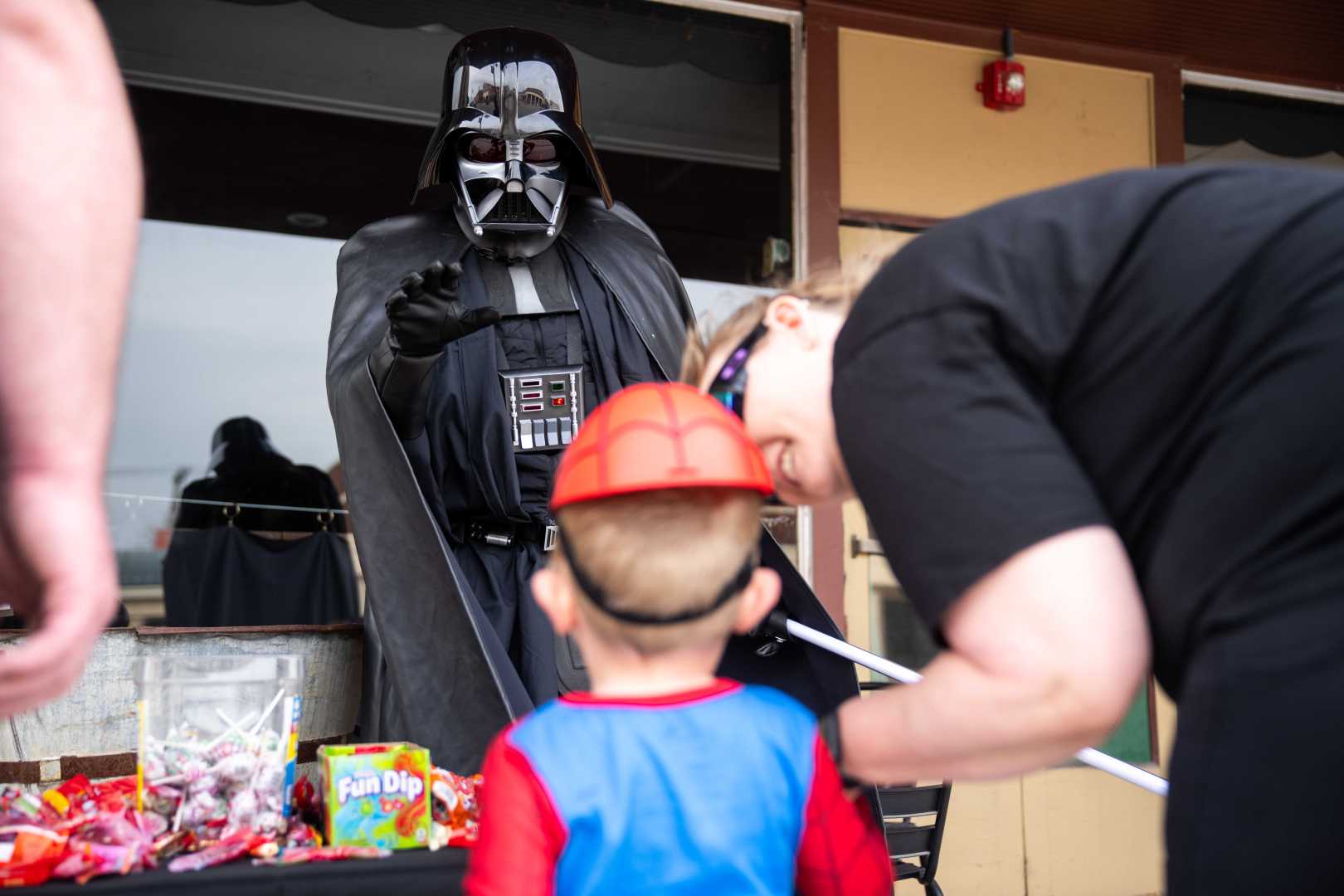 Troy Dejoode Darth Vader Costume Iowa State Football