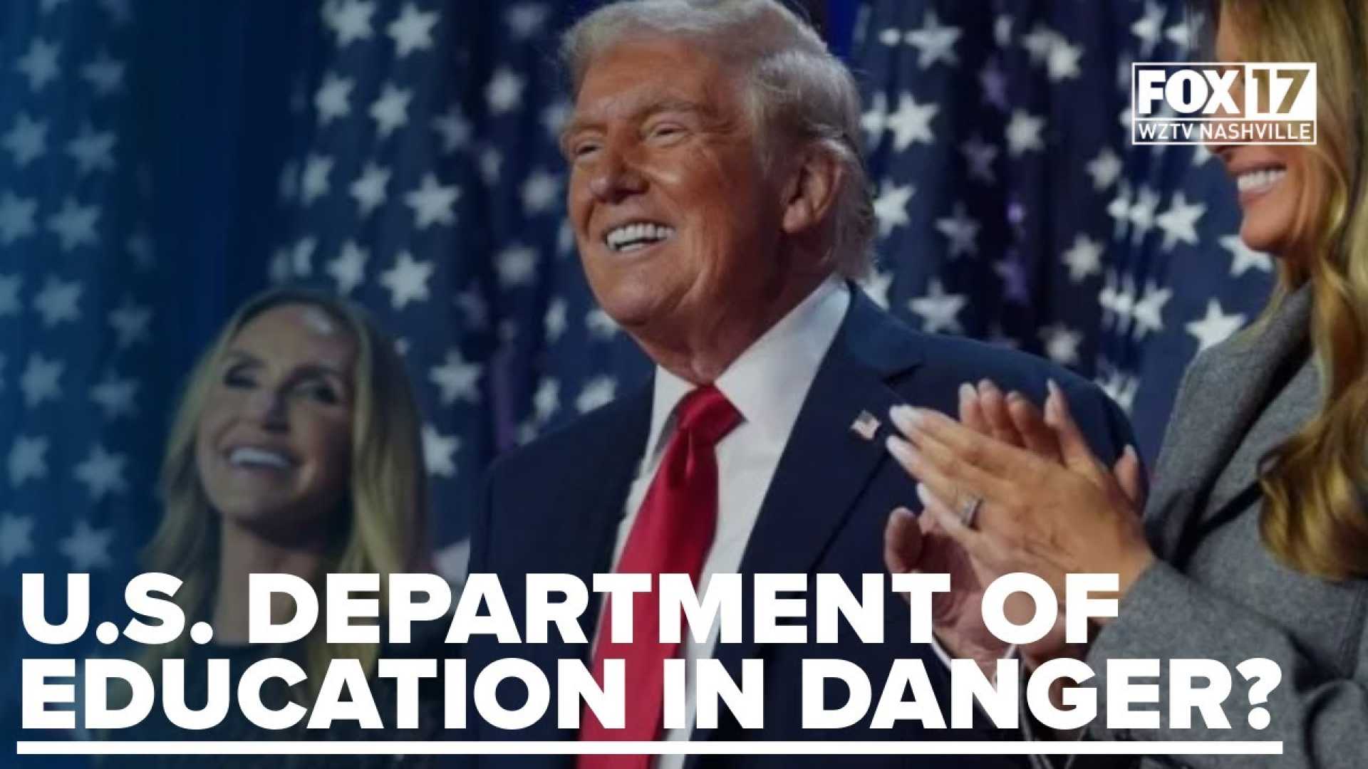 Trump Abolishing U.s. Department Of Education