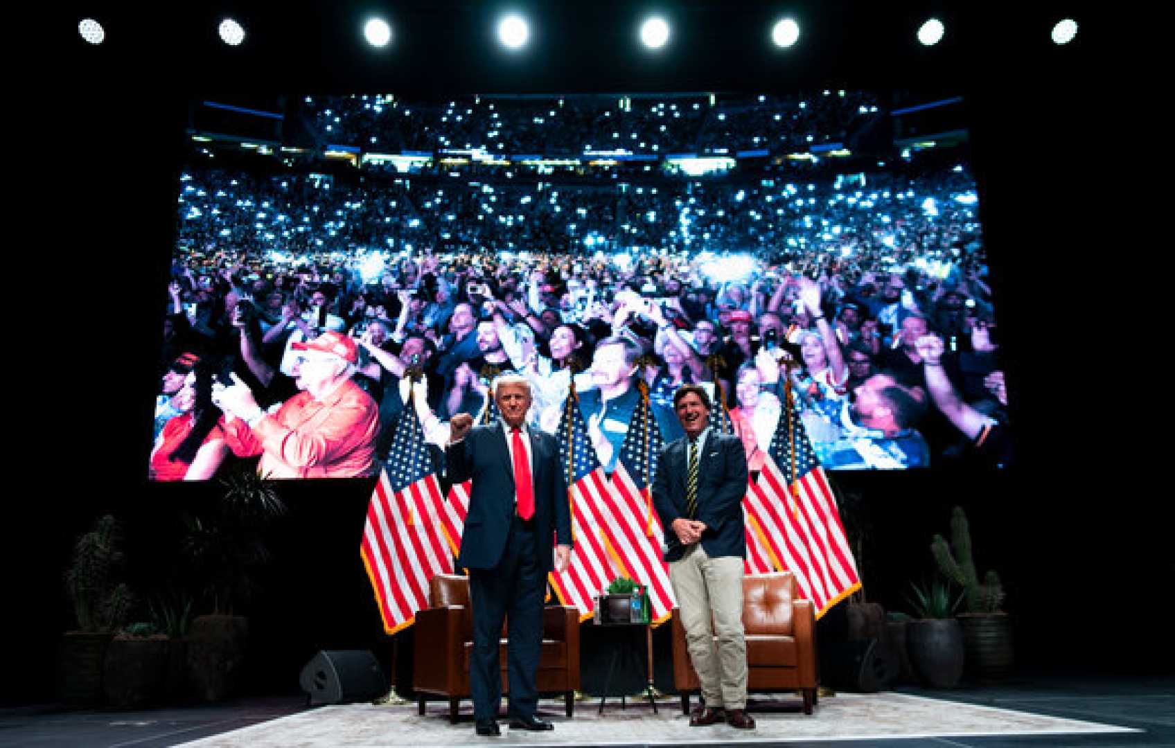 Trump Attacking Liz Cheney At Arizona Campaign Event