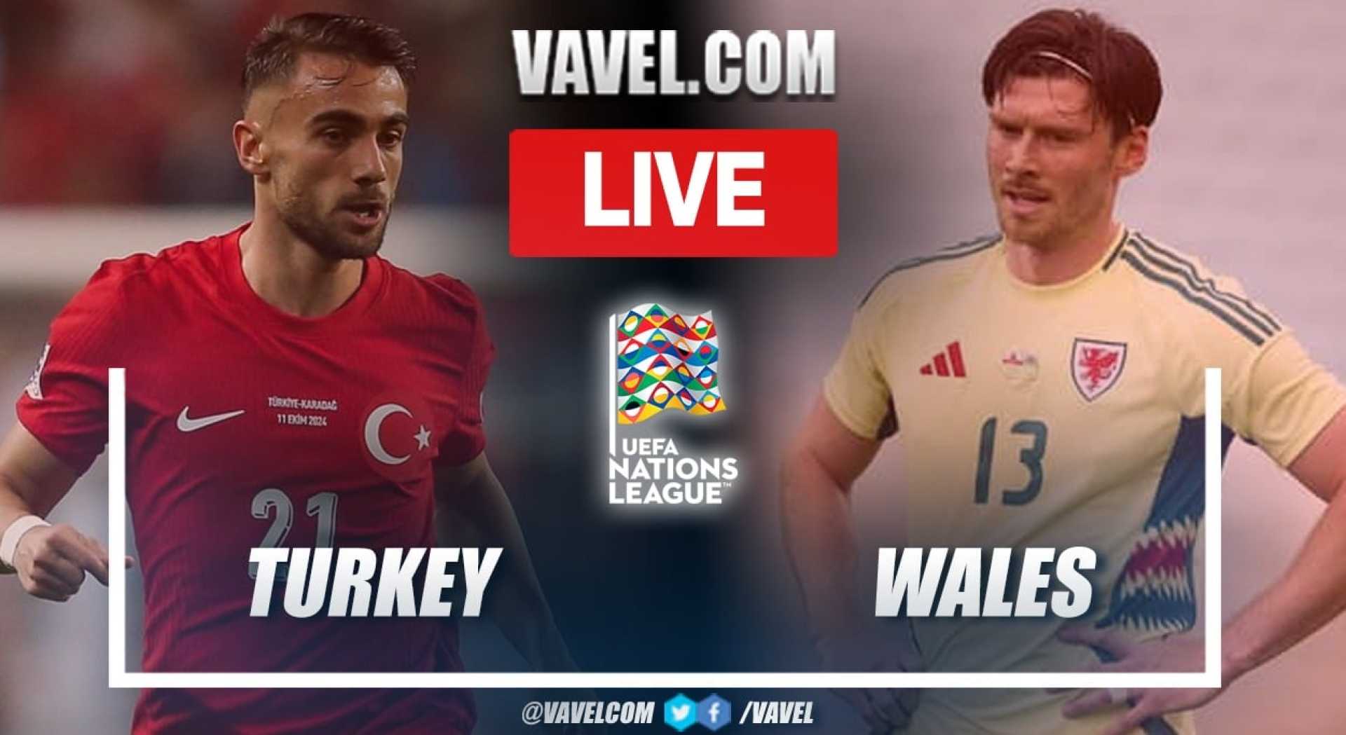 Turkey Vs Wales Uefa Nations League Match