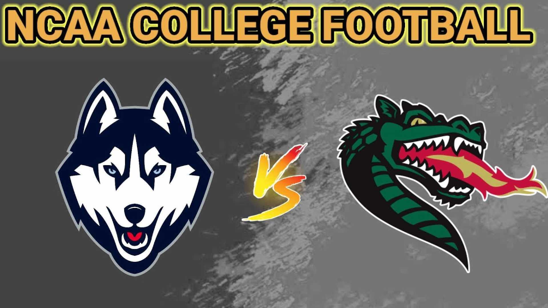 Uconn Huskies Vs Uab Blazers College Football Game