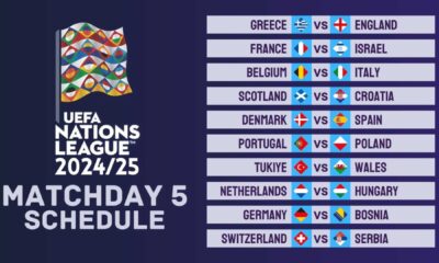 Uefa Nations League 2024 25 Schedule