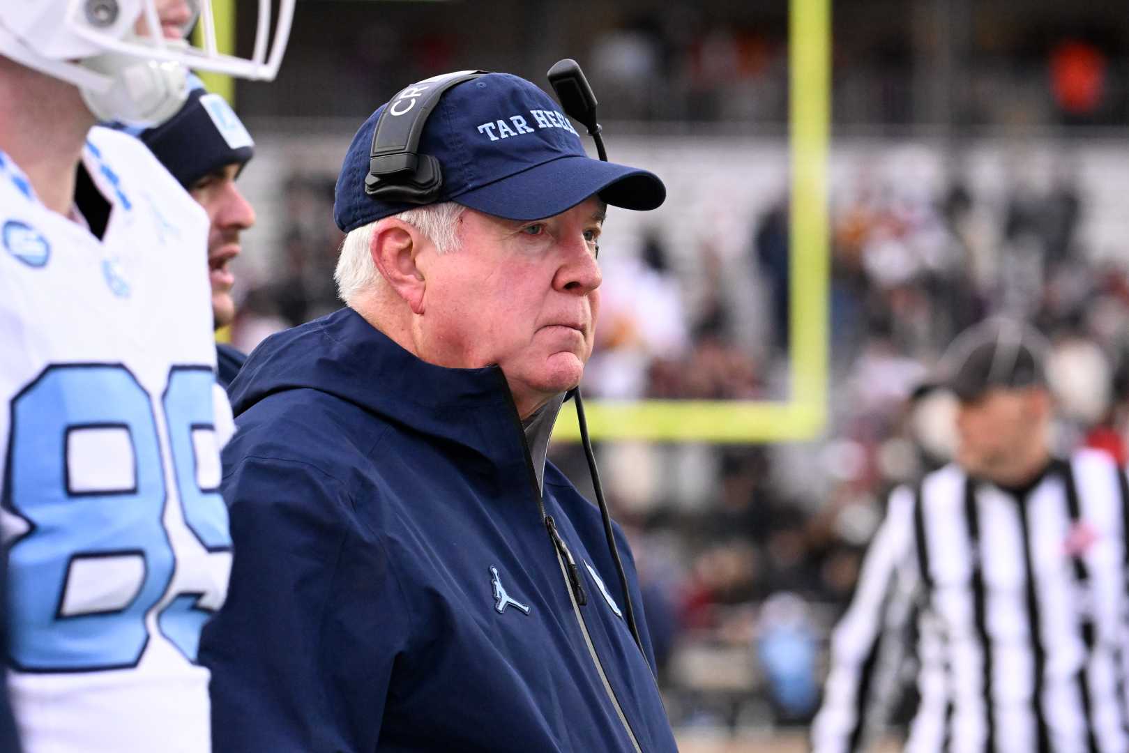 Unc Tar Heels Football Coach Mack Brown